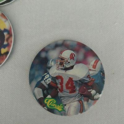 NFL POGS HUGE VARIETY IN TEAMS AND PLAYERS