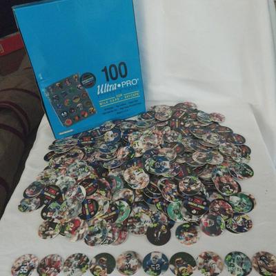NFL POGS HUGE VARIETY IN TEAMS AND PLAYERS