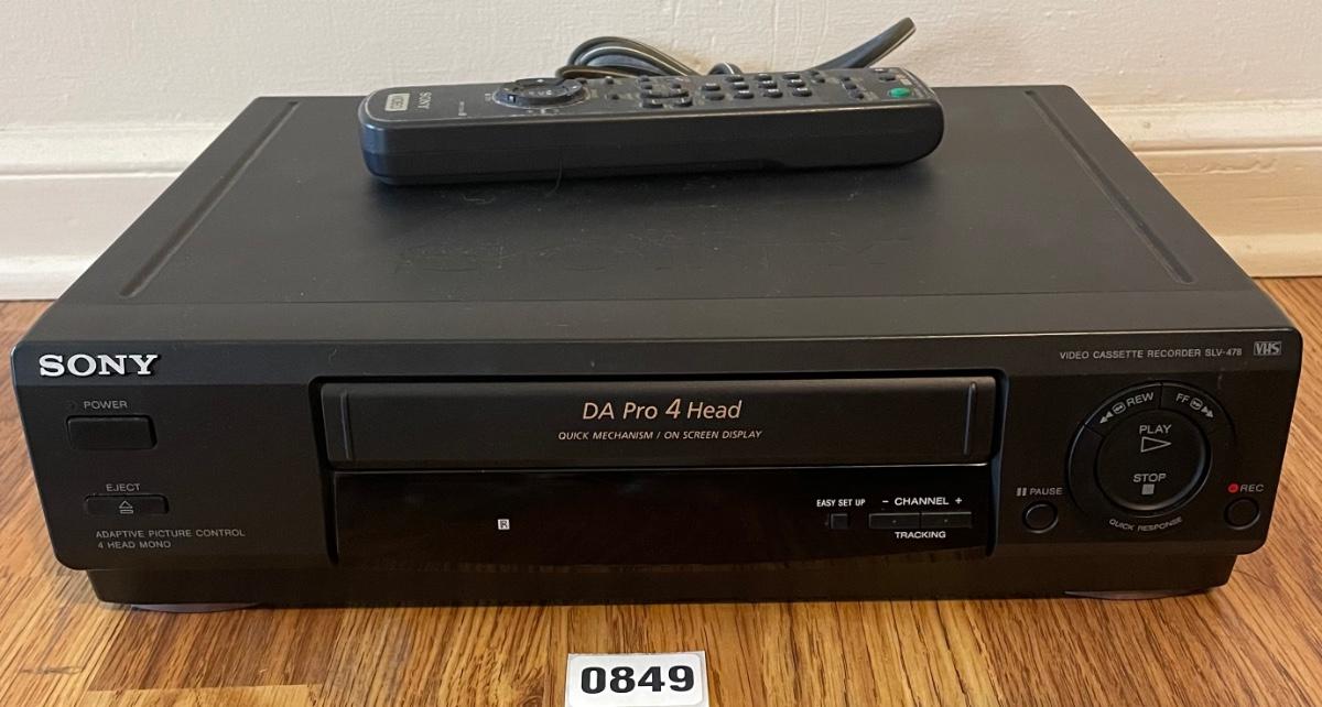 Sony VCR Player