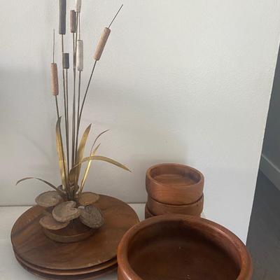 MCM metal sculpture