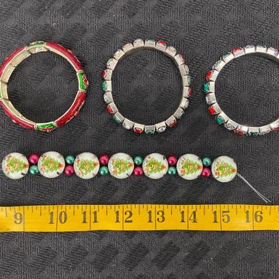 Christmas bracelets