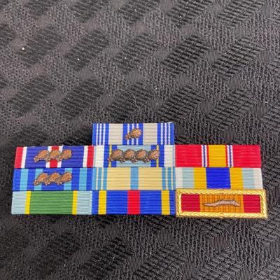 US Military Ribbon Rack