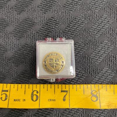 Seal of Oklahoma City pin