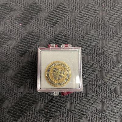 Seal of Oklahoma City pin
