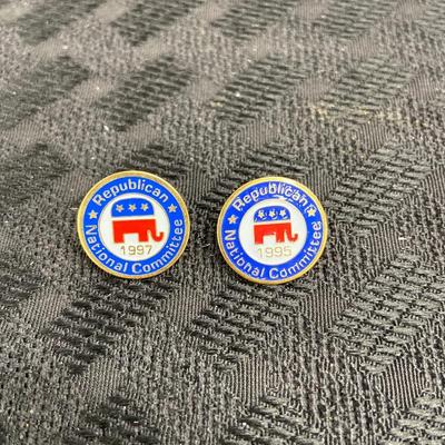 Republican pins