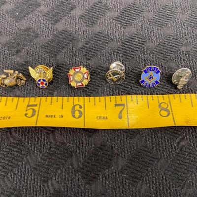 Various pins