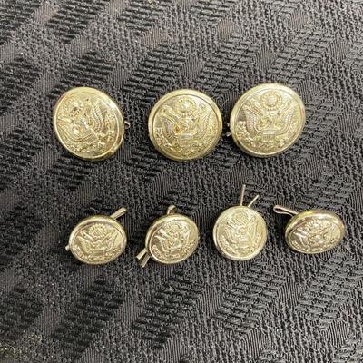 Vintage US Military Buttons