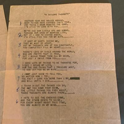 Sailor Poems