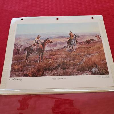Vintage CM Russell Prints