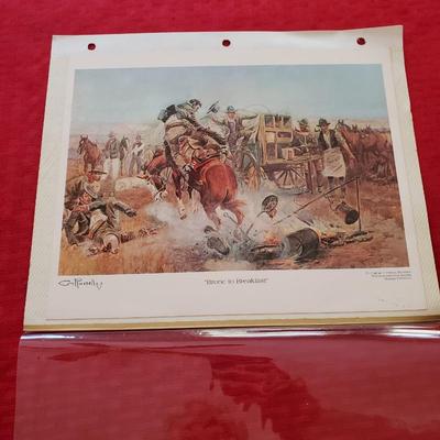 Vintage CM Russell Prints
