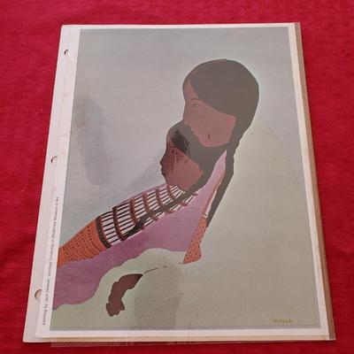 Vintage Native American Reproduction Prints