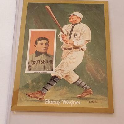 Vintage Honus Wagner Souvenir Card