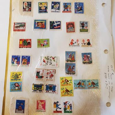 Vintage Christmas Seals/Stamps