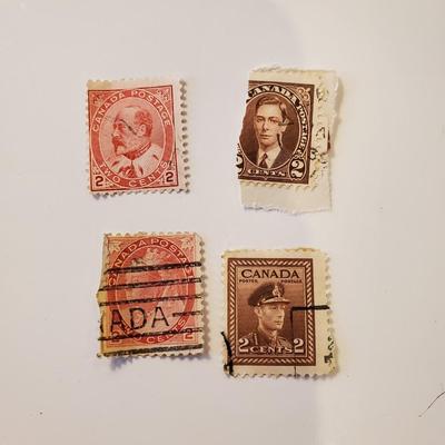 Vintage Canada Stamps