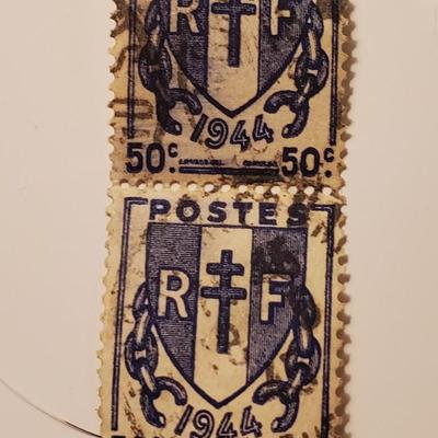 Vintage France Stamps