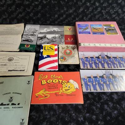 Army, Navy, Air Force Paper Collectibles