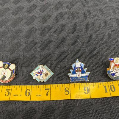 Limited edition Olympic festival pins