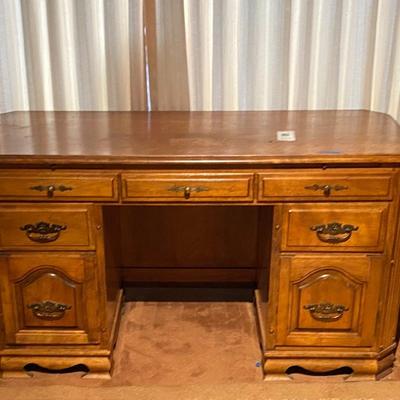 Wood desk