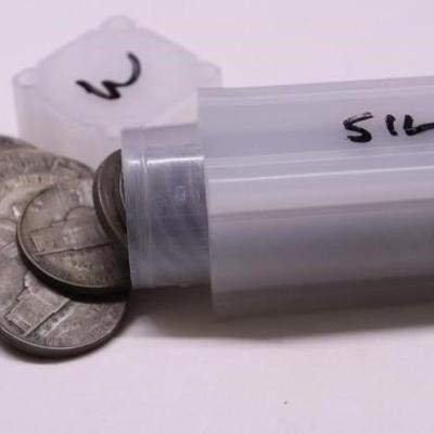 Roll of Silver War Nickels