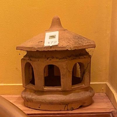 Stone Cal Pottery garden lanterns