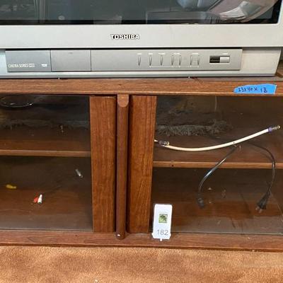 Particle board TV stand