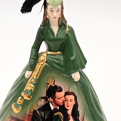 GONE WITH THE WIND ~ Pair (2) ~ Heirloom Porcelain Figurine Collection