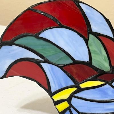 Stained Glass Rooster Nightlight/Lamp