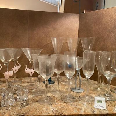 Various Glassware