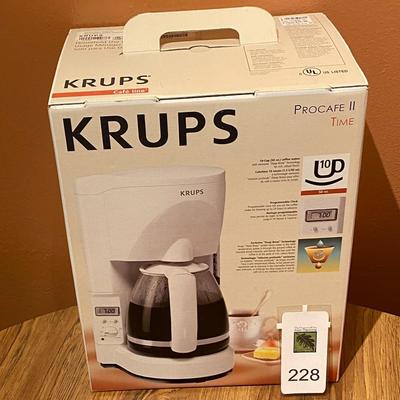 New coffee maker