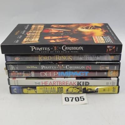 Lord of the Rings DVD Bundle