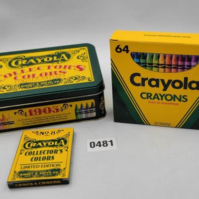 Crayola Crayon Tin