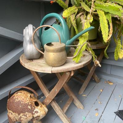 Holiday Cactus and garden items