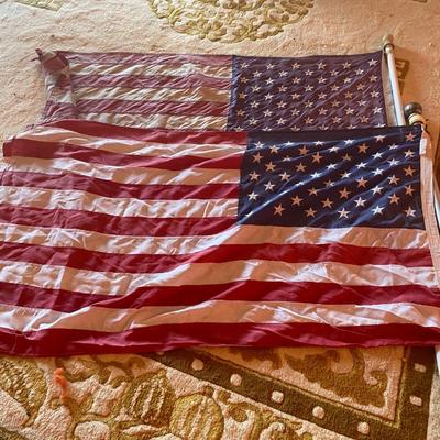American flags