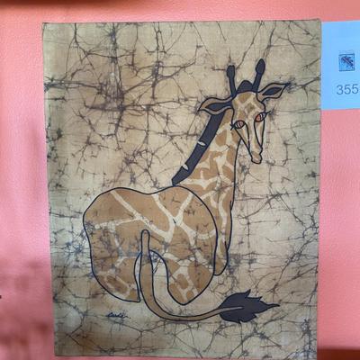 Giraffe art