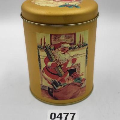 Vintage  Christmas Tin