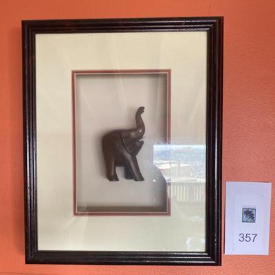 Wooden Elephant Art