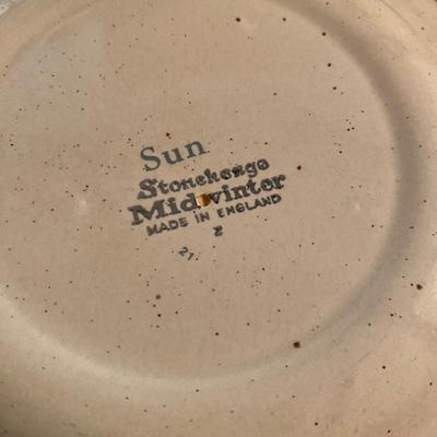 MCM Stonehenge Midwinter dish set from England
