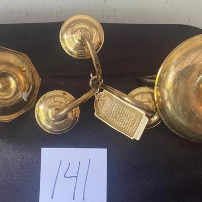 Brass Candle Holder Lot