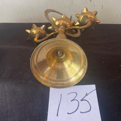 Vintage Brass Peacock Incense