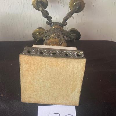Antique Brass Candelabra