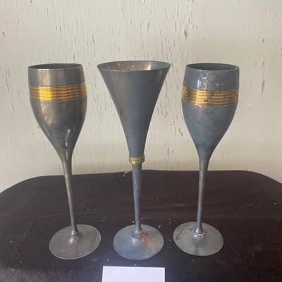 Vintage Wine Goblets