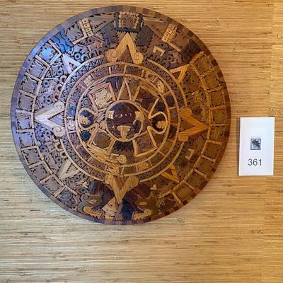Wooden inlay art