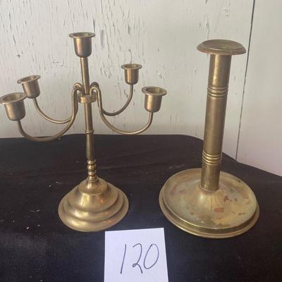 Brass Candle Holders