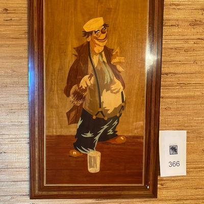 Clown inlay