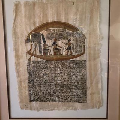 Egyptian Papyrus art