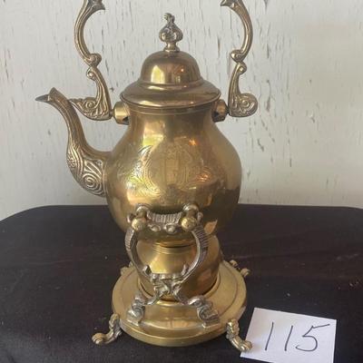 Brass Samovar Tiliting Tea Pot