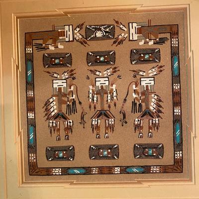 Two Authentic Navajo Sandpaintings