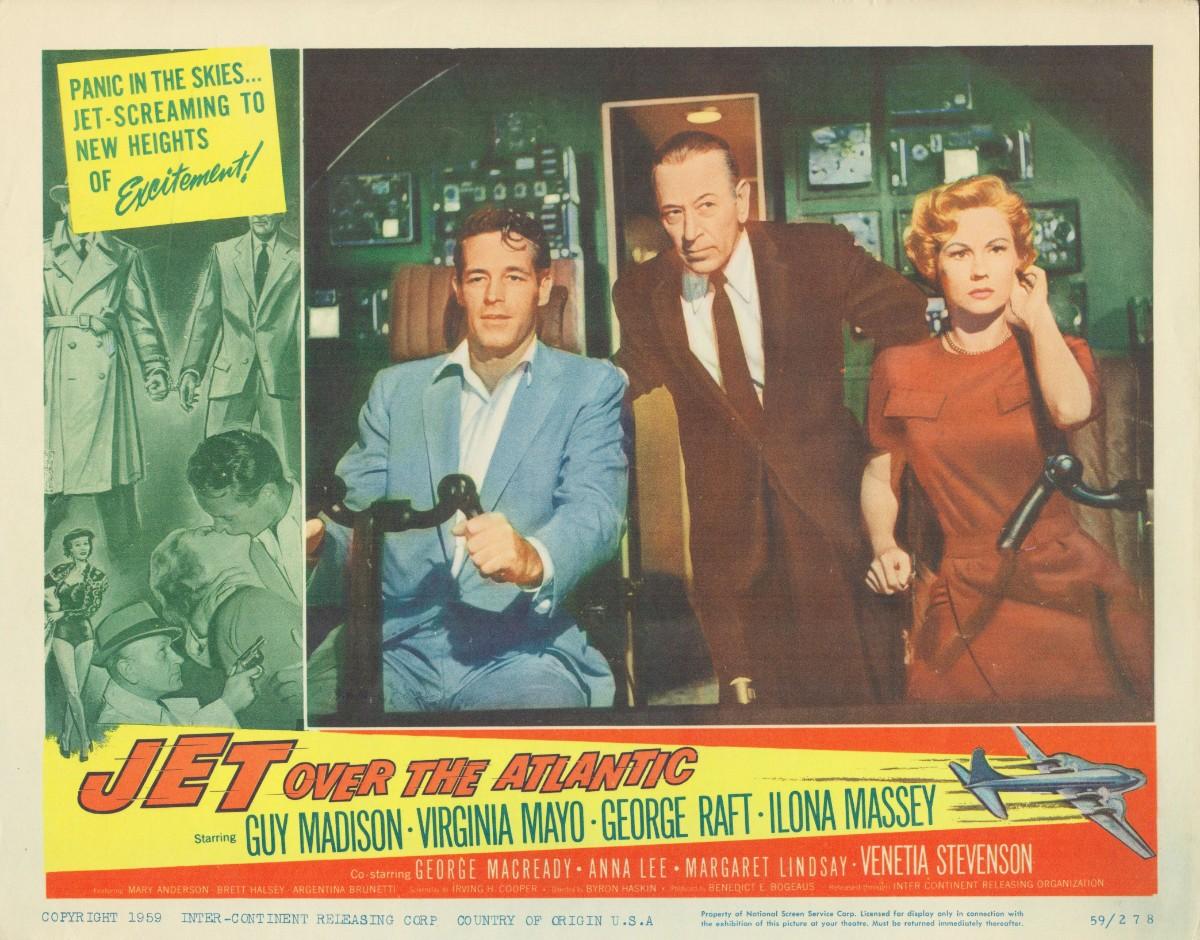 Jet Over the Atlantic 1959 original vintage lobby card | EstateSales.org