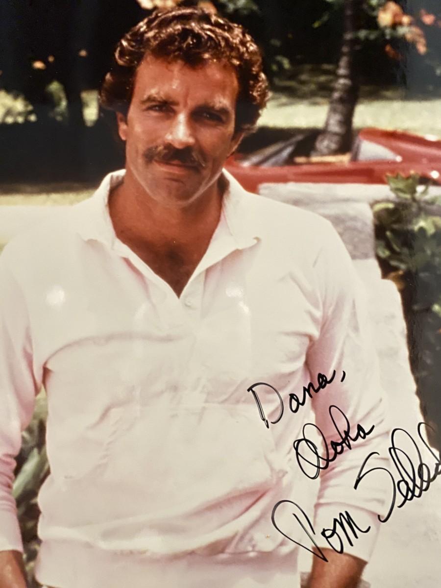 Magnum Pi Tom Selleck Signed Photo 2149