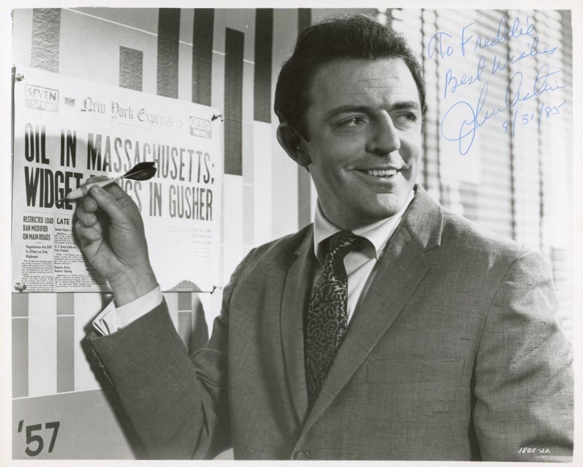 John Astin signed photo | EstateSales.org